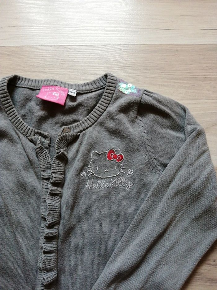 Lot de 2 gilets manches longues 5-6 ans - photo numéro 3