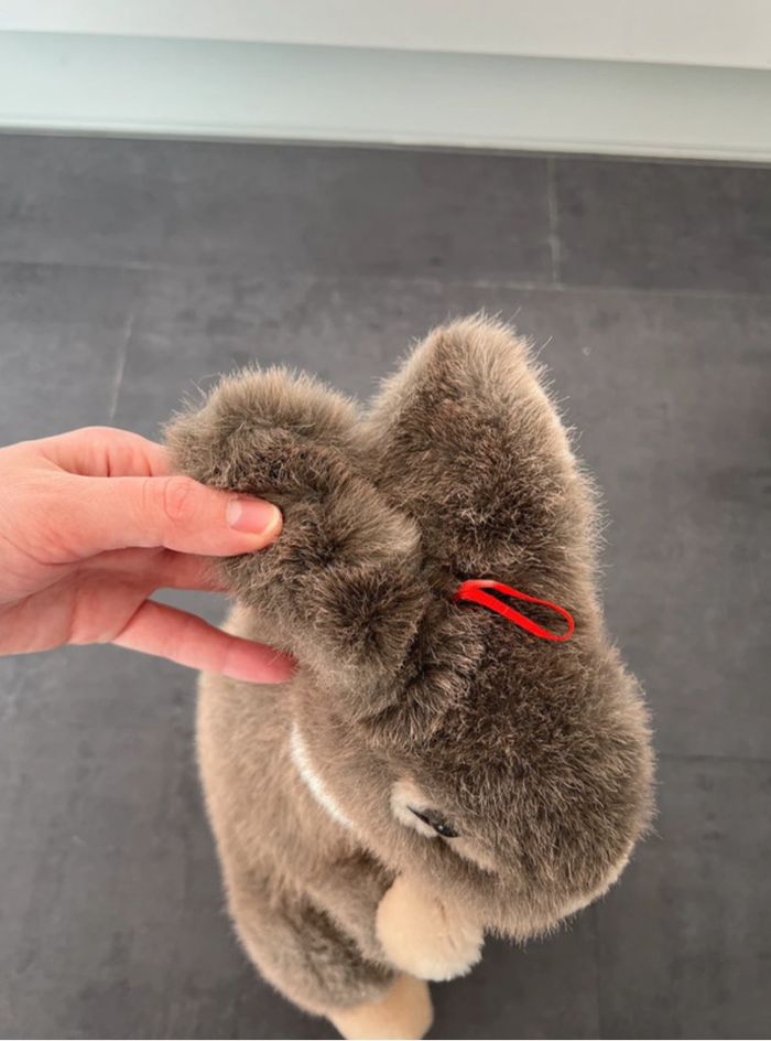 Peluche lapin 35cm de hauteur toute douce en excellent état - photo numéro 5