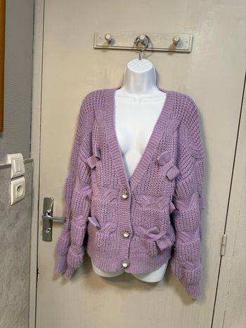 Cardigan lilas TU