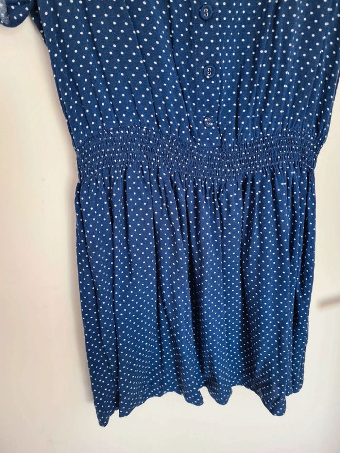 Robe viscose a pois taille 38 40 - photo numéro 3