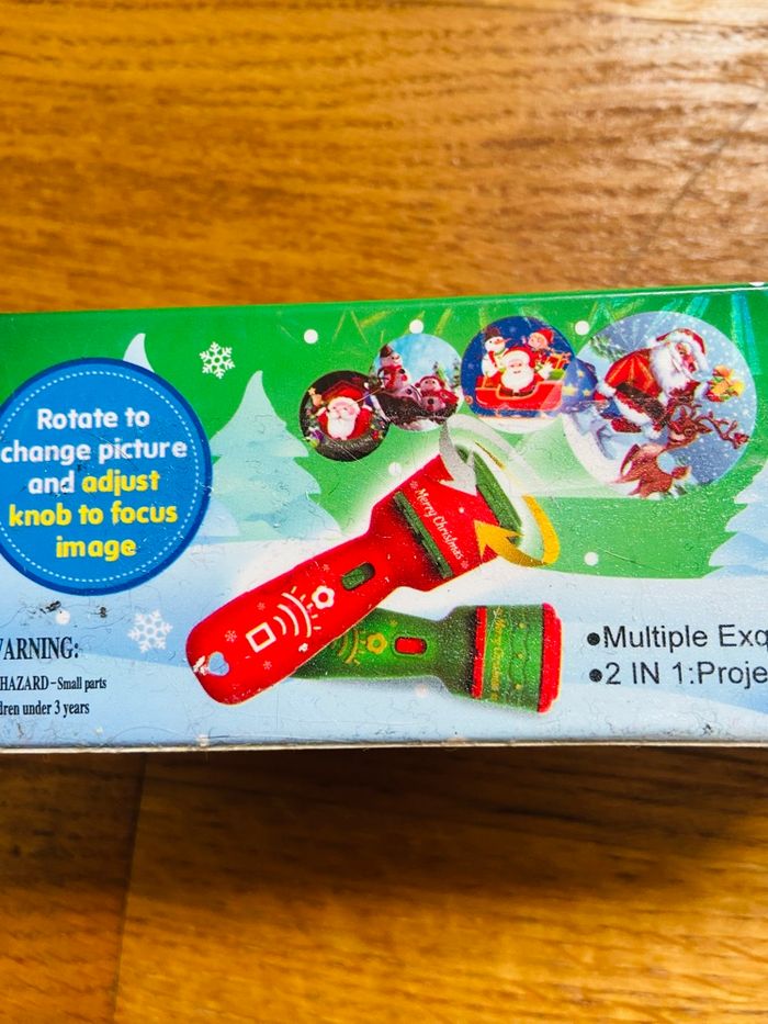 Lampe de poche projection Noël - photo numéro 7