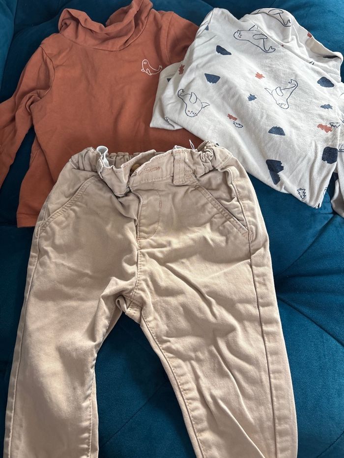 Pantalon haut manche longue