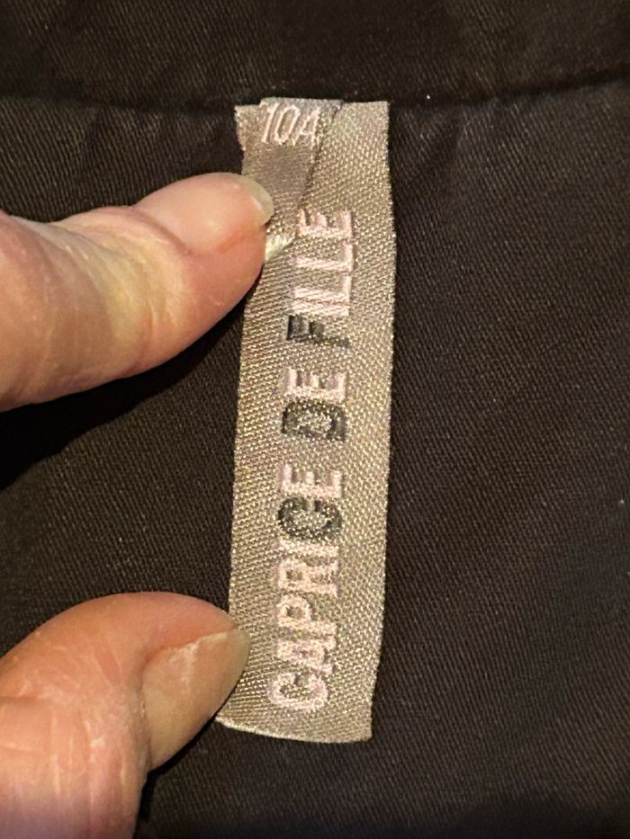 Veste Trench 3/4 mi-saison fille - photo numéro 3