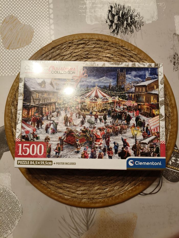 Puzzle 1500 pièces Carrousel Noël - photo numéro 1