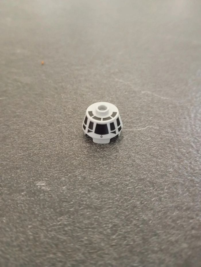 Cone 2×2 truncated with black millennium Falcon cockpit patt.