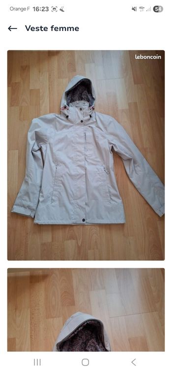 Veste imper  femme