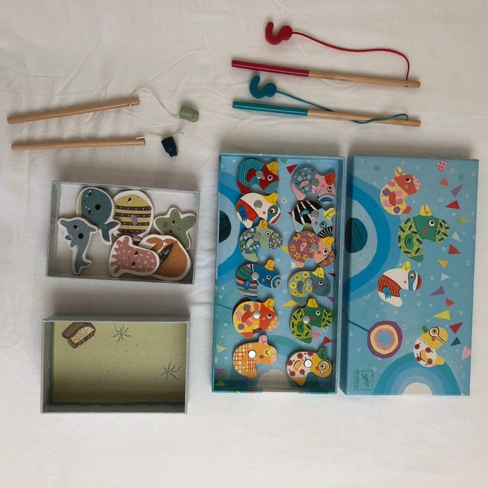 Lot de 2 jeux pêche à la ligne Djeco sostrene Grene - photo numéro 2