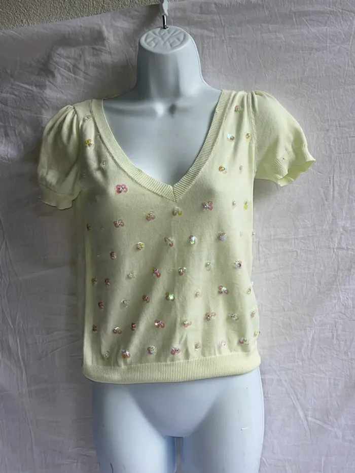 Jolie pull morgan taille S - photo numéro 6