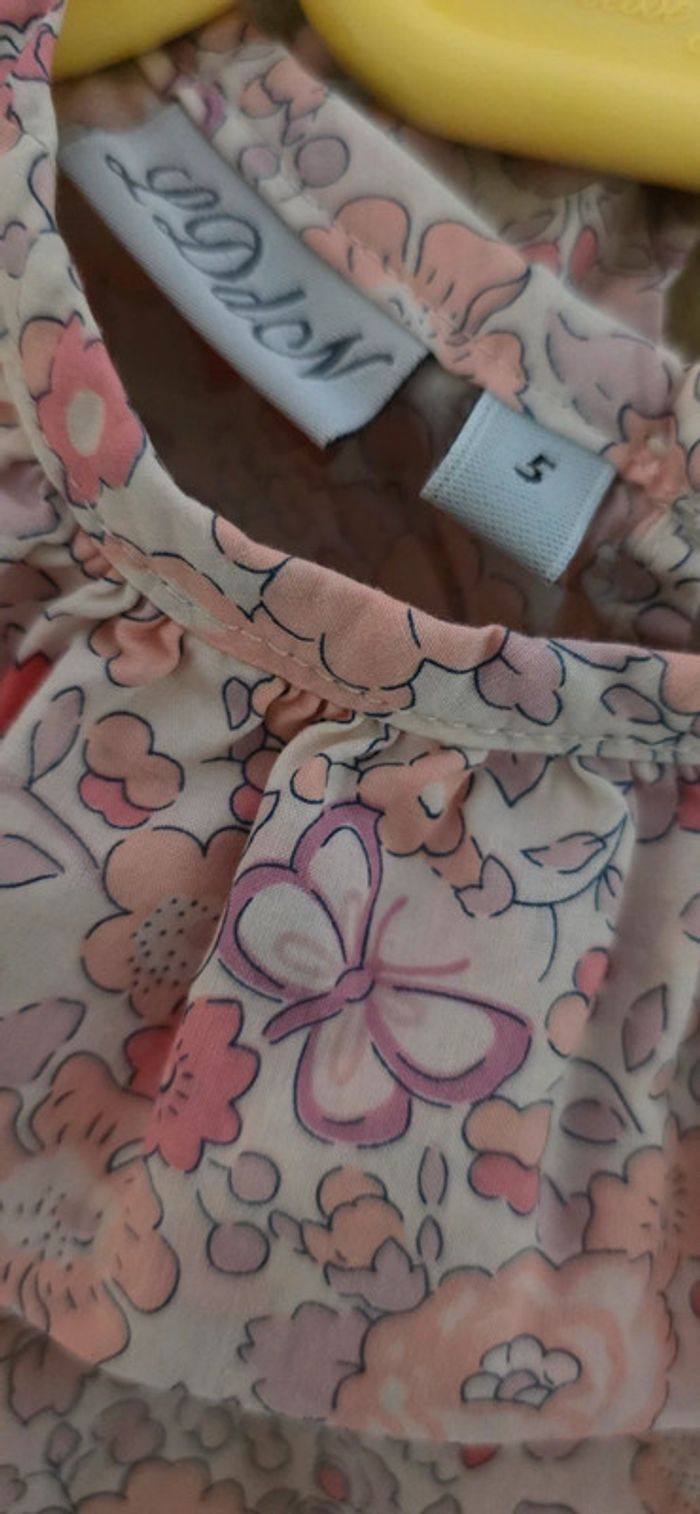 Robe en liberty, créatrice LDDN, 5 ans - photo numéro 4