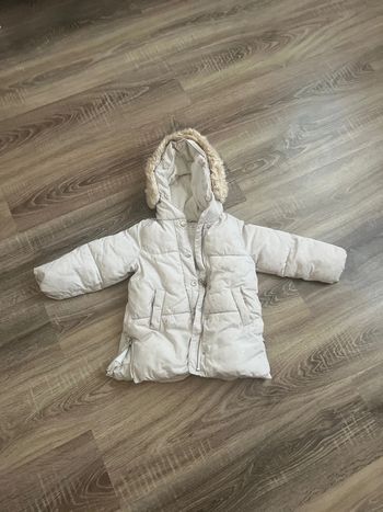 Manteau Zara beige 4ans 104cm