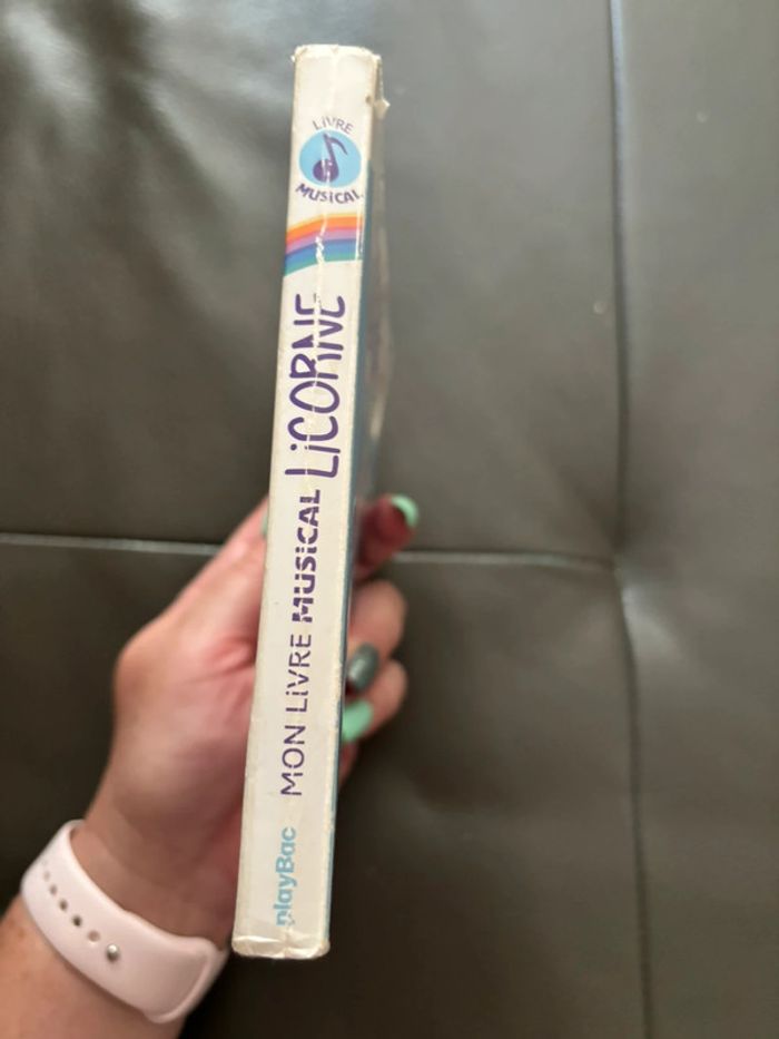 Livre musical licorne - photo numéro 9