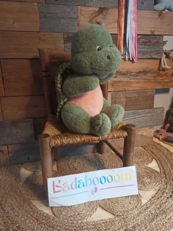 Peluche tortue vintage Ajena tbe