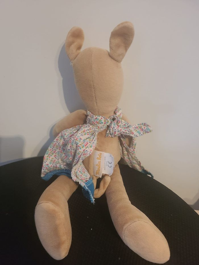 Moulin Roty Peluche Biche Blanche La Grande Famille - 30 cm - photo numéro 3