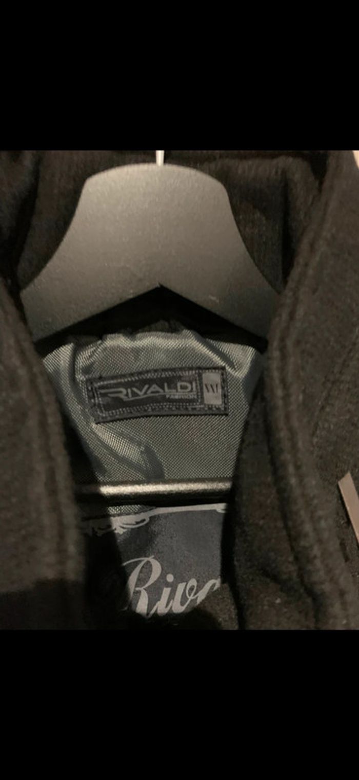 Caban noir Rivaldi taille XXL neuf - photo numéro 2