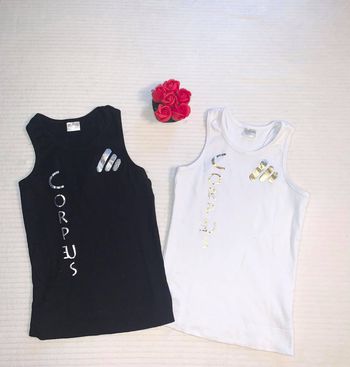 lot de 2 débardeurs