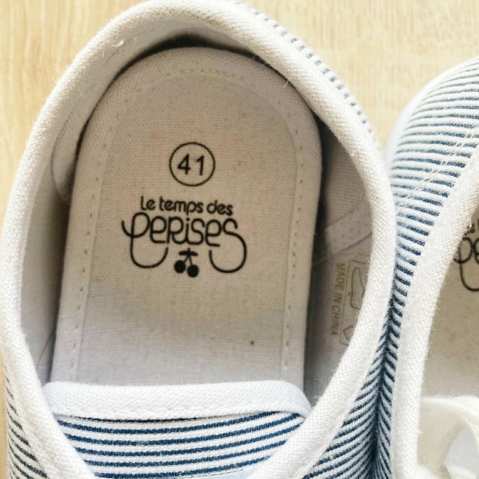Le Temps des Cerises LTC Nesti Strip Shiny Sneakers Chaussures en toile Femme Exclusive (Taille 41) - photo numéro 4