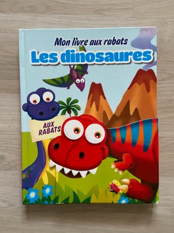 Livre à rabats Les dinosaures