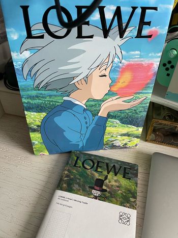 Carnet et sac Loewe