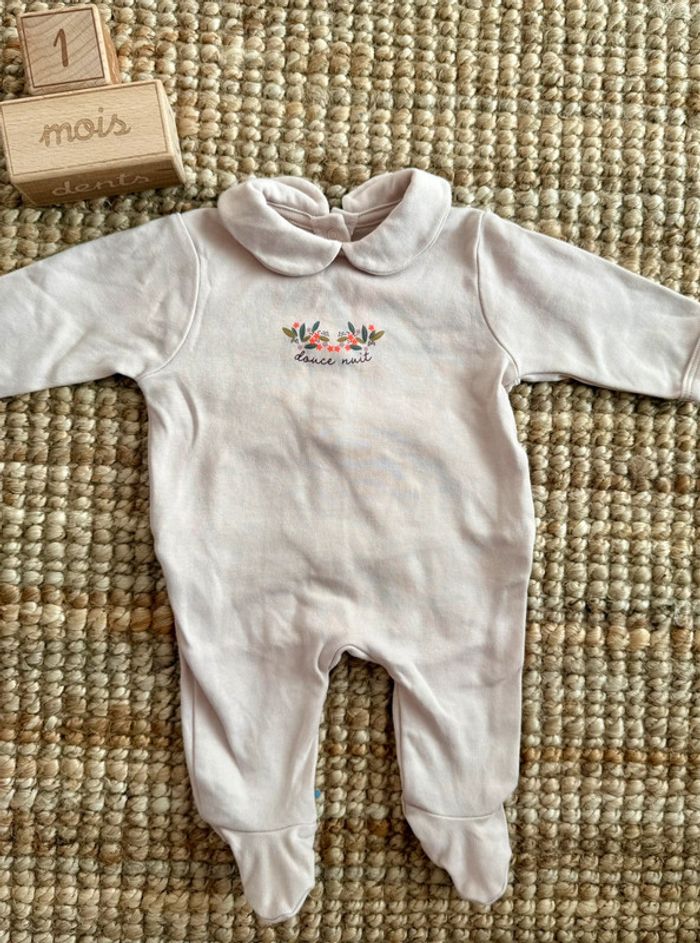 Pyjama coton Vertbaudet 1mois / 54cm
