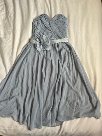 Robe de soirée Asos grise