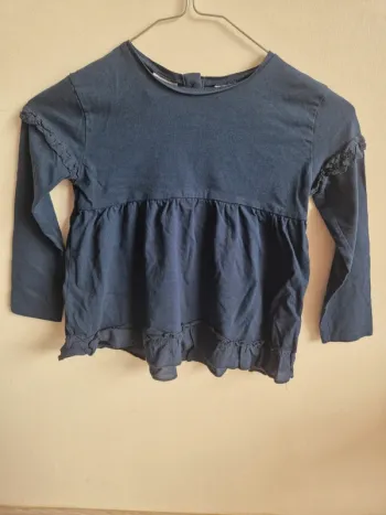 T-shirt façon blouse zara 4/5 ans