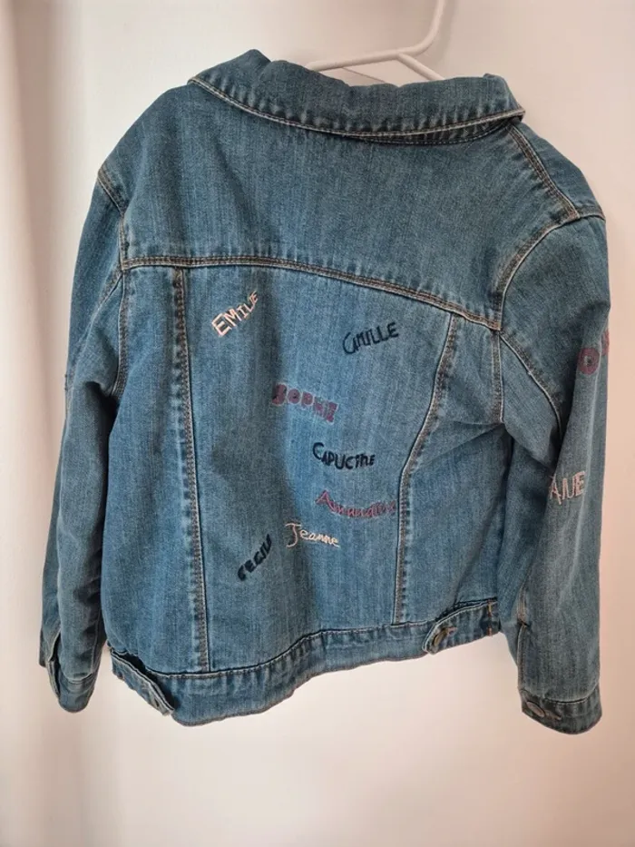 Veste en jean interrieur molletonné 8 ans tape à l'œil - photo numéro 2
