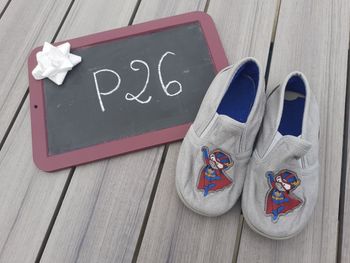 Chaussons garçon P26