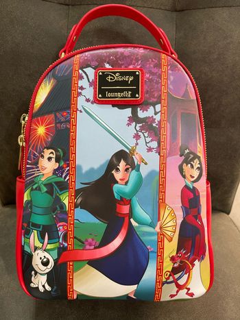 Disney Loungefly Mini Sac A Dos Mulan Transformation Exclu