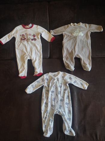 Lot de pyjamas 6 mois