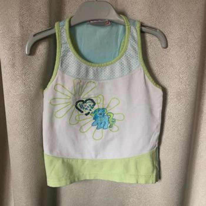 T-shirt débardeur mon petit poney 5 ans Hasbro - photo numéro 2