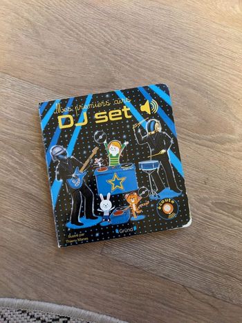 Livre sonore dj mes premiers airs de DJ SET