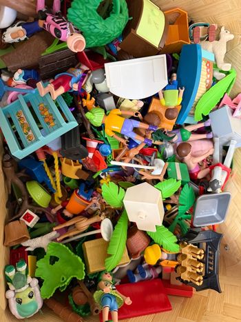 Gros lot playmobil en vrac 