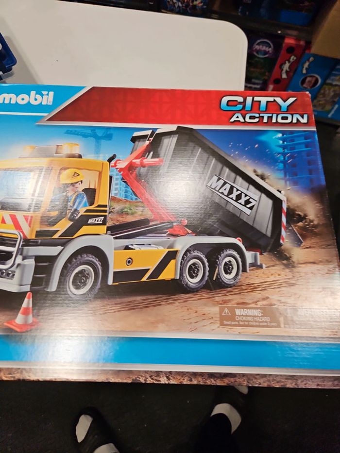 Camion travaux playmobil - photo numéro 3