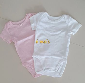 Body 6 mois fille