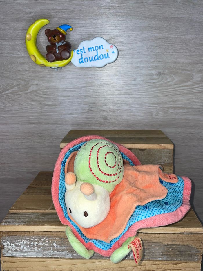 JTS08 doudou souris 🐭 escargot 🐌 baby to love - photo numéro 2