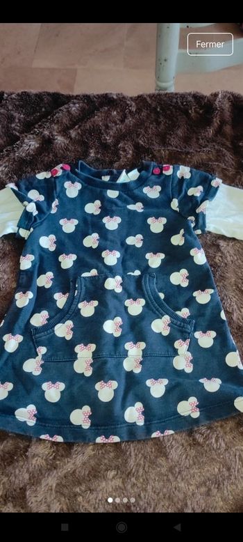 Très belle robe bébé Disney e2