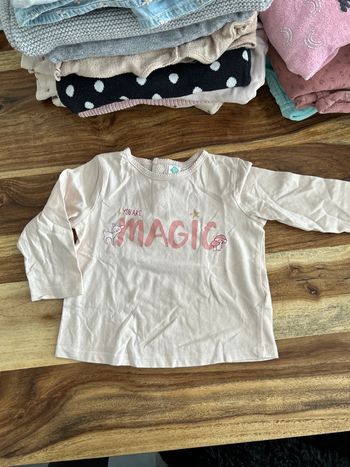 T-shirt manches longues 12mois