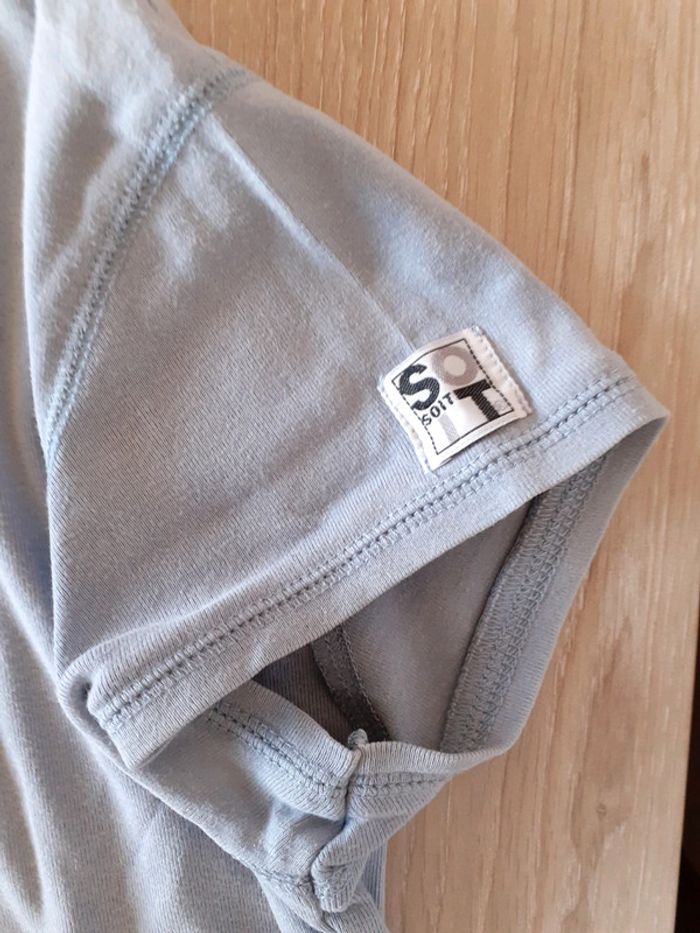 T-shirt bleu clair SOIT - photo numéro 4