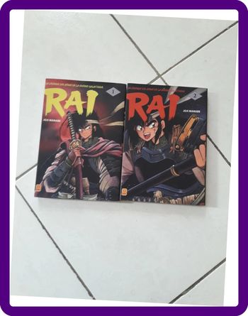 Manga - La légende des héros de la guerre galactique, Rai tome 1 et 2