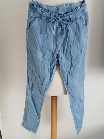 Pantalon léger bleu Yessica taille 36