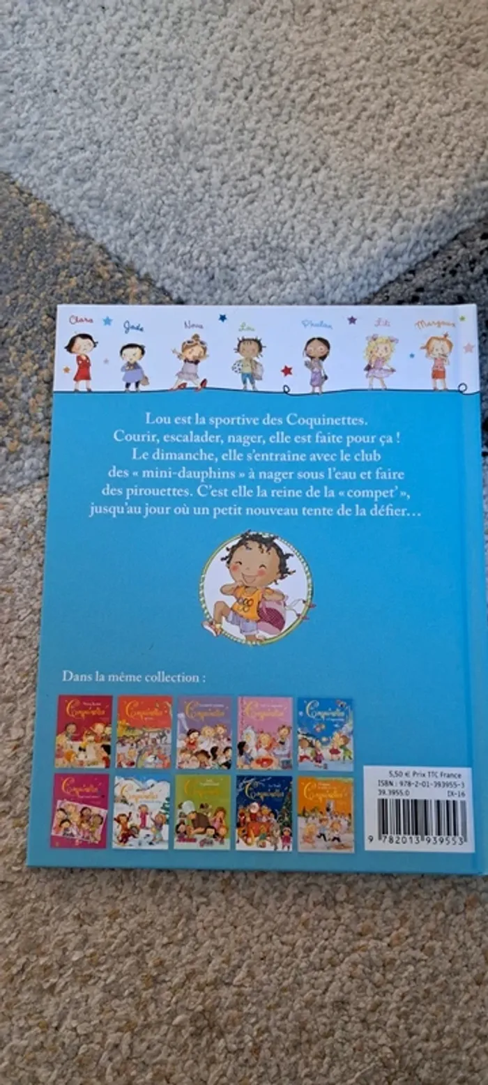 Livre "Lou, la sportive des coquinettes" - photo numéro 2