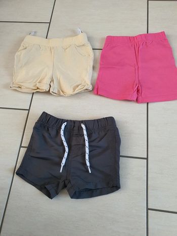 Lot de 2 short et 1 short de bain