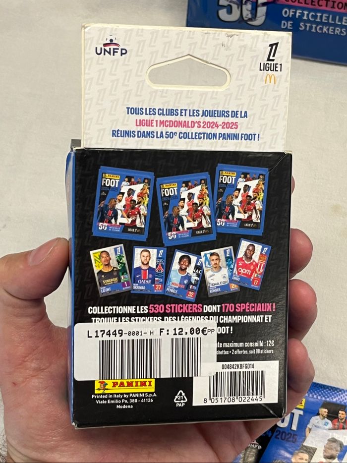 Kit Panini stickers FOOT 50 Collection 2024 / 2025 - photo numéro 7