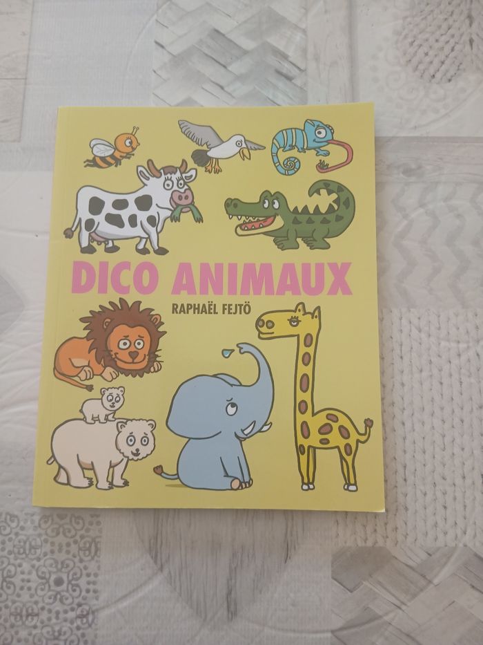 Livre Dico des animaux