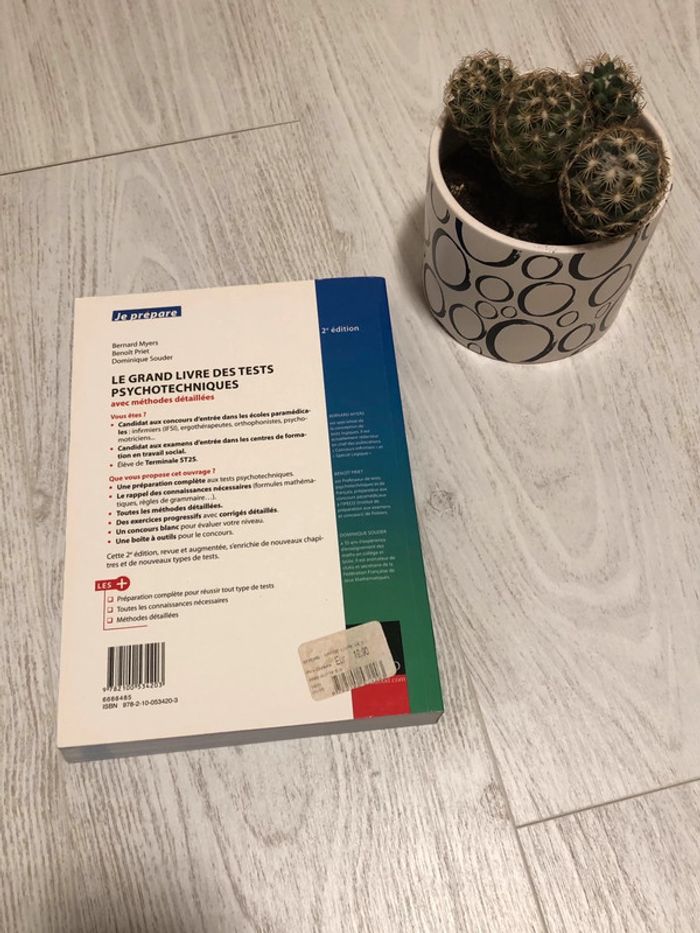 Livre de tests psychotechniques - photo numéro 2