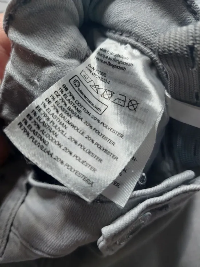 Jean skinny gris 124cm - photo numéro 3