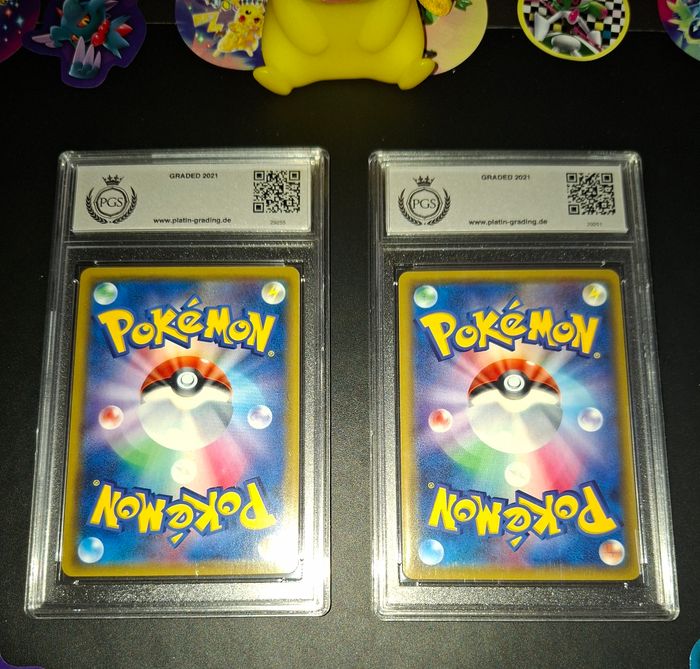 Lot 2 cartes pokemon Gradées PGS 9,5 Keldeo GX 064/054 et  Trainer's 067/054  de sm10b  Jap - photo numéro 5