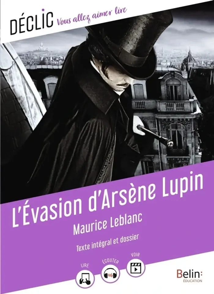 Livre « L’évasion d’Arsène Lupin »