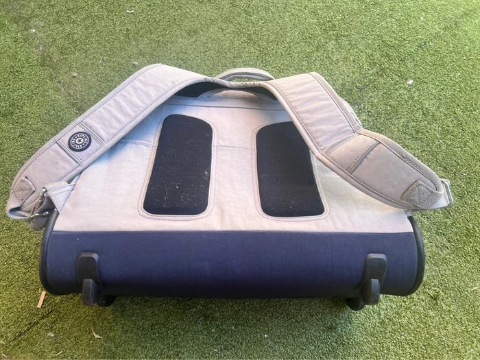 sac a roulettes kipling gris - photo numéro 18