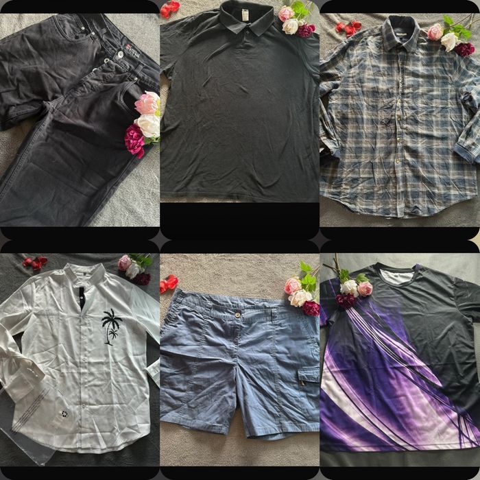 Lot Revendeur Homme 31 Pièces - Chemises, Blazers, Pantalons, T-shirts - Tailles Variées - photo numéro 3